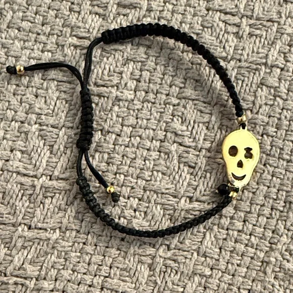 Tous Black and Gold Skull Bracelet - Picture 2 of 5